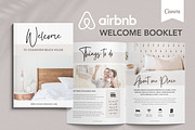 Airbnb Welcome Book Template Canva, a Brochure Template by DeeBeeDesign (Thumbnail 1 of 10)