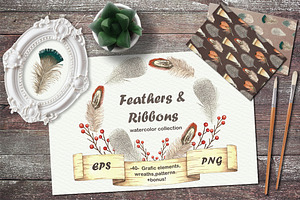 Feathers and Ribbons