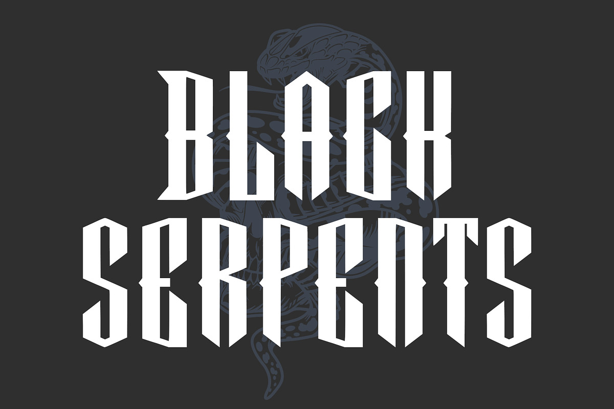 Morviezt Blackletter Display Font, a Blackletter Font by Maulana Creative (Photo 7 of 7)