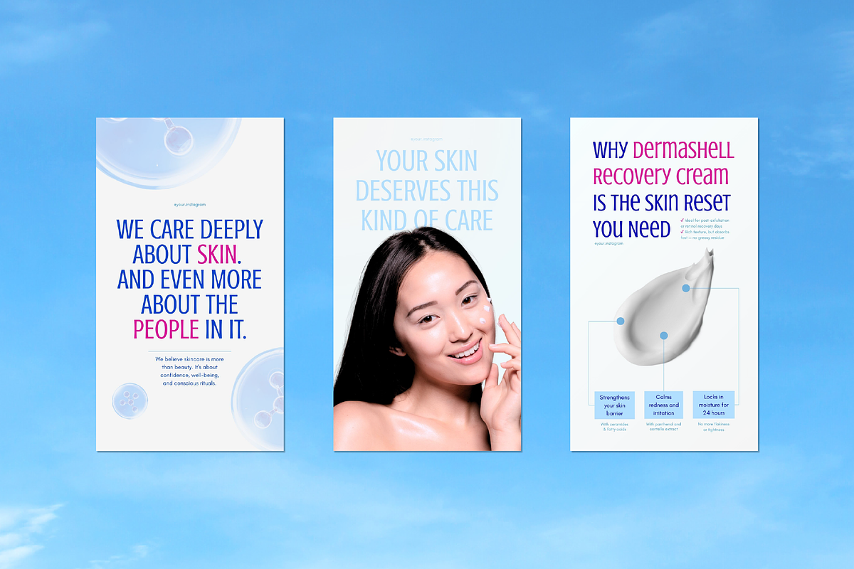 FRESH-Beauty Instagram Canva Templates preview 3