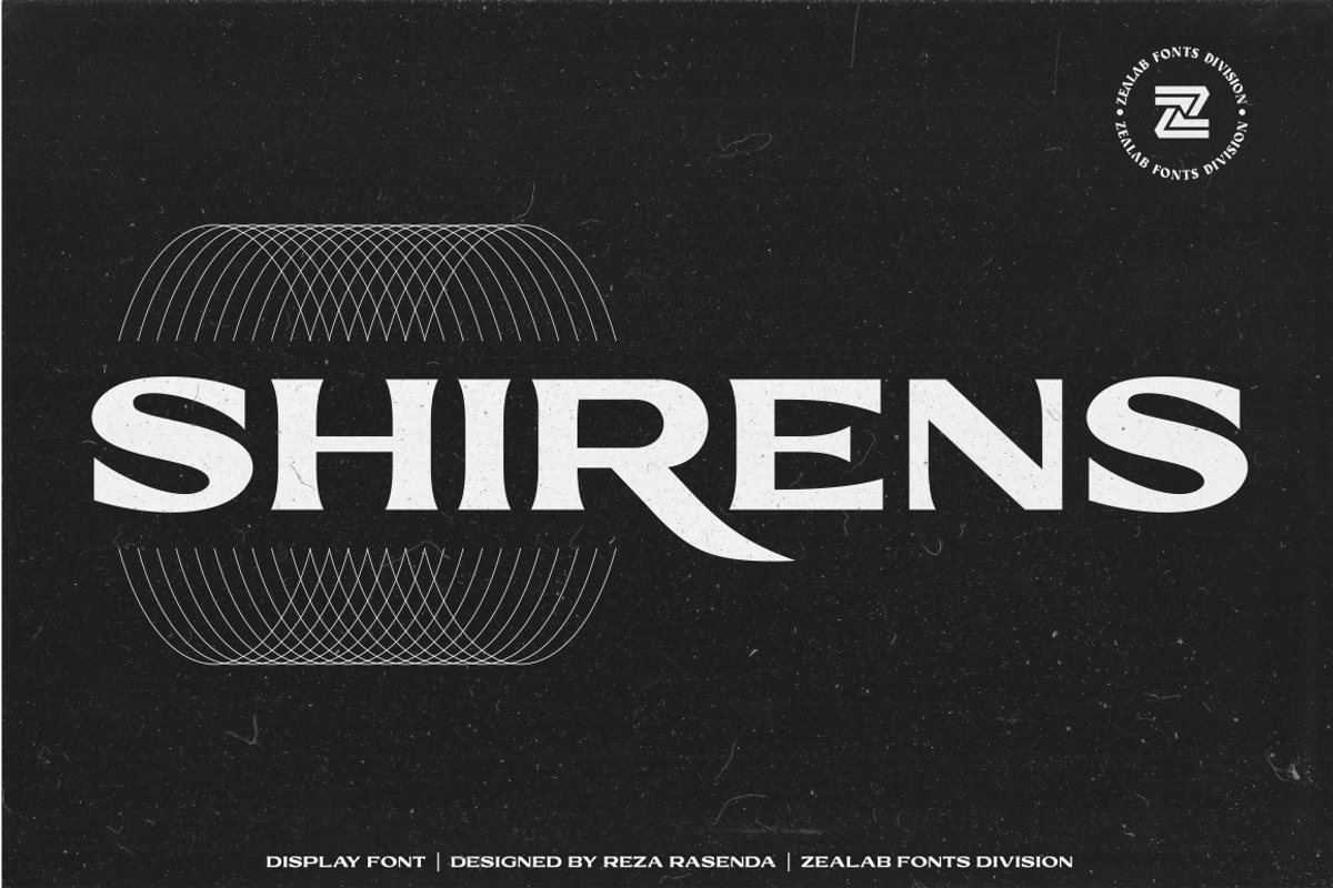 SHIRENS, a Serif Font by Bagerich Type Foundry (Photo 1 of 9)
