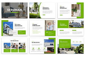 Serumah Keynote - G Slide Template