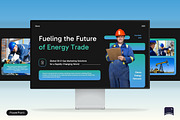 Oil and Gas Marketing, a Presentation Template by Claymoon Lab (Thumbnail 1 of 7)