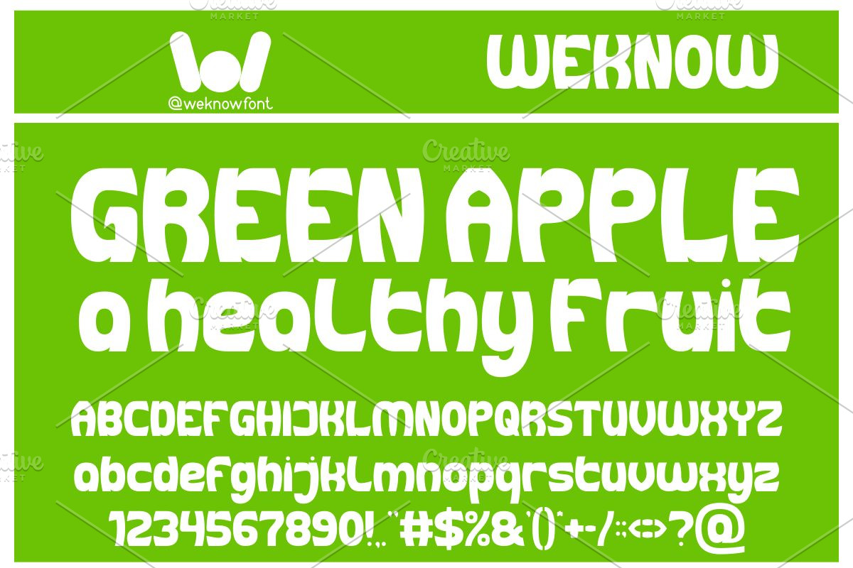 Coming Soon font, a Font by weknow (Photo 5 of 8)