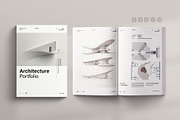 Architecture Portfolio Template, a Brochure Template by ArtisanaAura (Thumbnail 1 of 18)