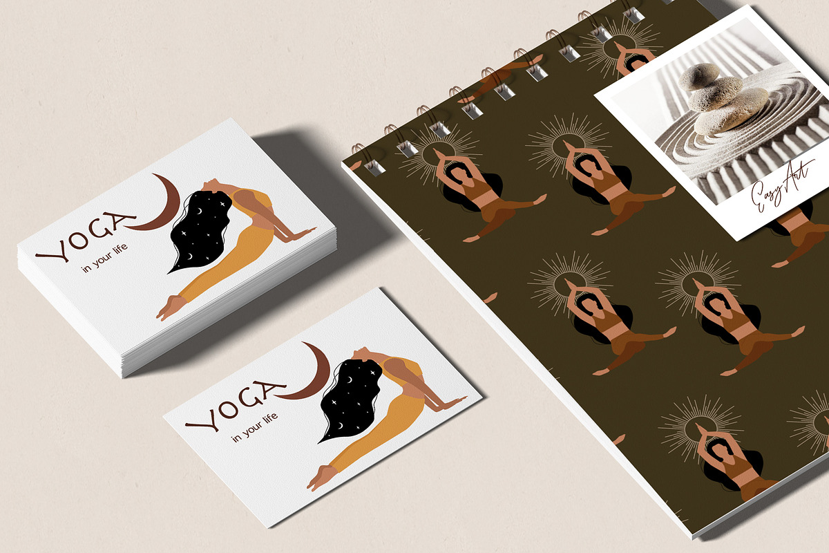 Yoga women collection, a Healthcare Illustration by EasyArt (Photo 4 of 12)