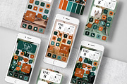 Green Boho Aesthetic iOS 14 icons, an Icon by velychko.ua (Thumbnail 9 of 9)