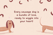 Sausage Dog, a Handwritten Font by Jelena Sardi (Thumbnail 4 of 4)