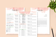 2 Page Resume & CoverLetter Template, a Resume Template by Showy68 Template (Thumbnail 1 of 6)