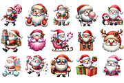 Santa Claus Clipart, an Illustration by Designking (Thumbnail 2 of 5)