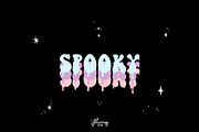 Bloody Groovy Halloween font, a Handwritten Font by Huxmay (Thumbnail 4 of 11)