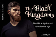 Midnight Script Font, a Script Font by LetterJos (Thumbnail 9 of 10)