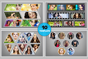 Photo Collage Template 06