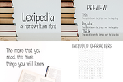 FONT BUNDLE THREE | 4 handmade fonts, a Sans Serif Font by Design av MAD (Thumbnail 4 of 5)