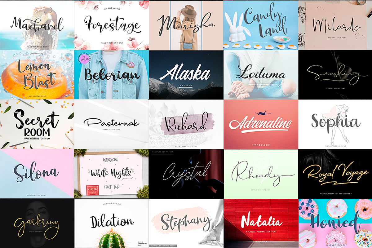 Exclusive Font Bundle, a Sans Serif Font by Larin Type Co. (Photo 13 of 15)