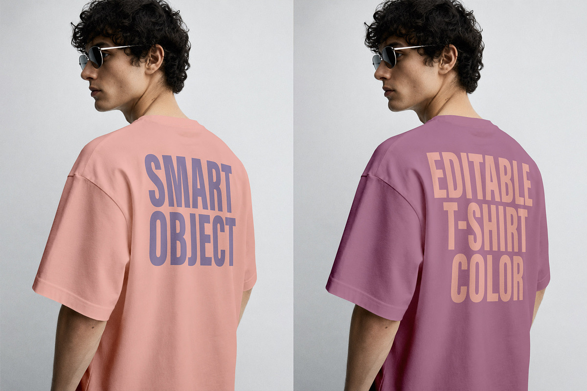 T-Shirt Back Mockup PSD - Male Model, a Shirt Mockup by Rymden_Fl (Photo 5 of 6)