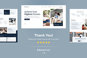 Senior High School Website, an UI Kit Template by peterdraw (Thumbnail 9 of 9)