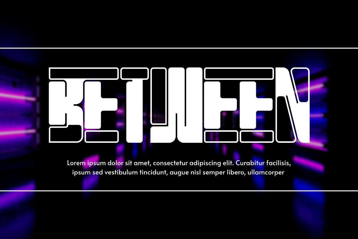 BIOLOGICAL PROCESSES - SCI-FI FONT, a Sans Serif Font by 177Studio (Photo 6 of 8)