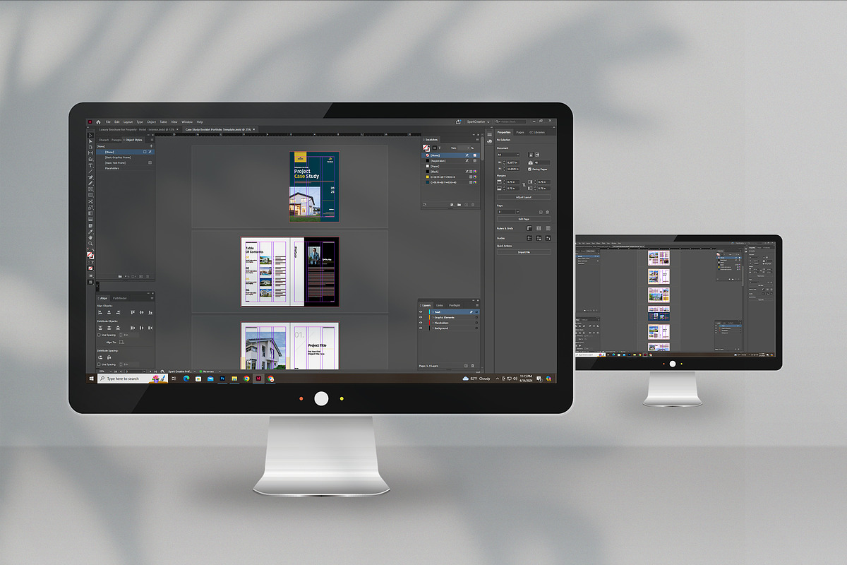Architecture Case Study Brochure, a Brochure Template by Spark_Creative (Photo 13 of 16)