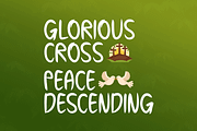 Easter Sacred Typeface, a Handwritten Font by Seemly Fonts (Thumbnail 2 of 6)