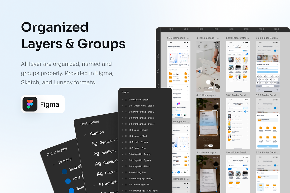Mova - Cloud File Management UI Kit, an UI Kit Template by Agensip Design Agency (Photo 7 of 10)