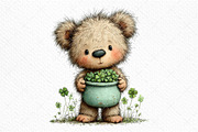 Whimsical St Patrick's Day Clipart, an Illustration by Craft Nest (Thumbnail 9 of 11)