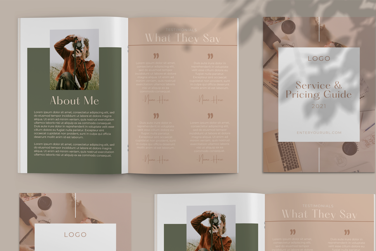 Services and Pricing Guide, a Templates & Theme by LRG Designs (Photo 5 of 5)