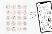 INSTAGRAM HIGHLIGHTS / story sketch, a Social Media Template by KruthDesign (Thumbnail 4 of 4)
