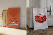 Modern Art Gallery 5, a Graphic by Wall Art Print Studio (Thumbnail 13 of 18)