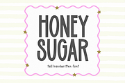 Honey Sugar | Cute Sans Font, a Sans Serif Font by KA Designs (Thumbnail 1 of 14)