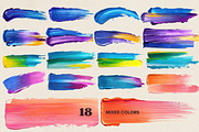78 High-Res Thick Paint Strokes, an Object Graphic by Kat Anti (Thumbnail 4 of 6)