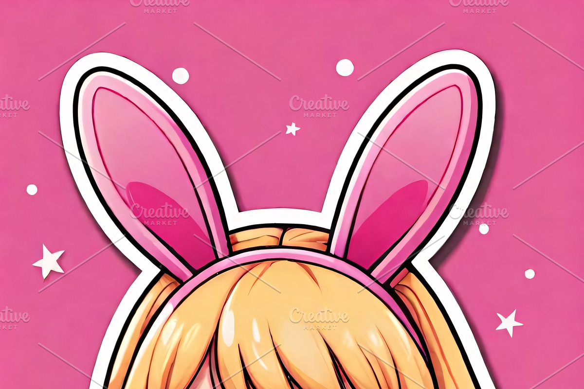 Bunny Girl Power Pack, an Illustration by ETARA by Mea Hau (Photo 5 of 11)