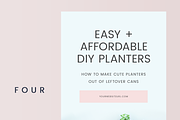 Light Pinterest Templates, a Social Media Template by Kimi Kinsey (Thumbnail 6 of 8)