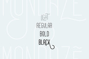 Mondaze Typeface - 4 Weights, a Font by VP Fonts (Thumbnail 2 of 11)
