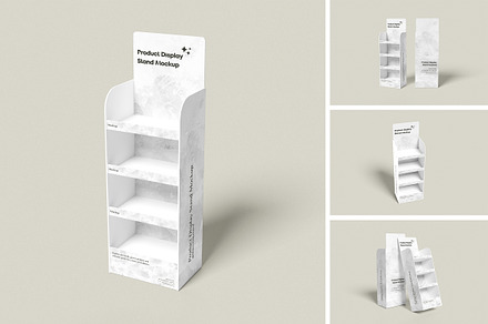 Product Display Stand Mockup, an Advertising Mockup by Twins_studio926