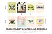 Groovy Green Instagram Templates Set, a Social Media Template by Hell Yeah Designs (Thumbnail 10 of 11)