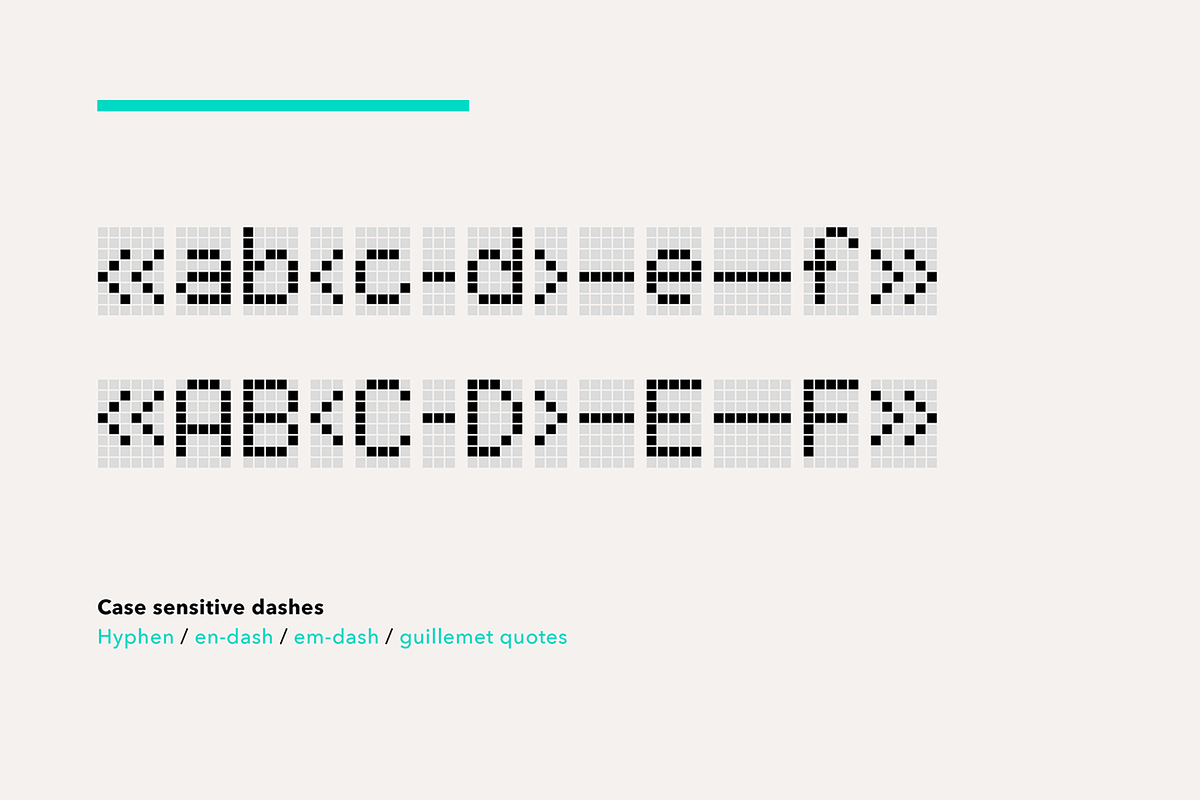 Liquid LCD Pixel font (28 styles), a Font by SelfBuild Type (Photo 14 of 15)