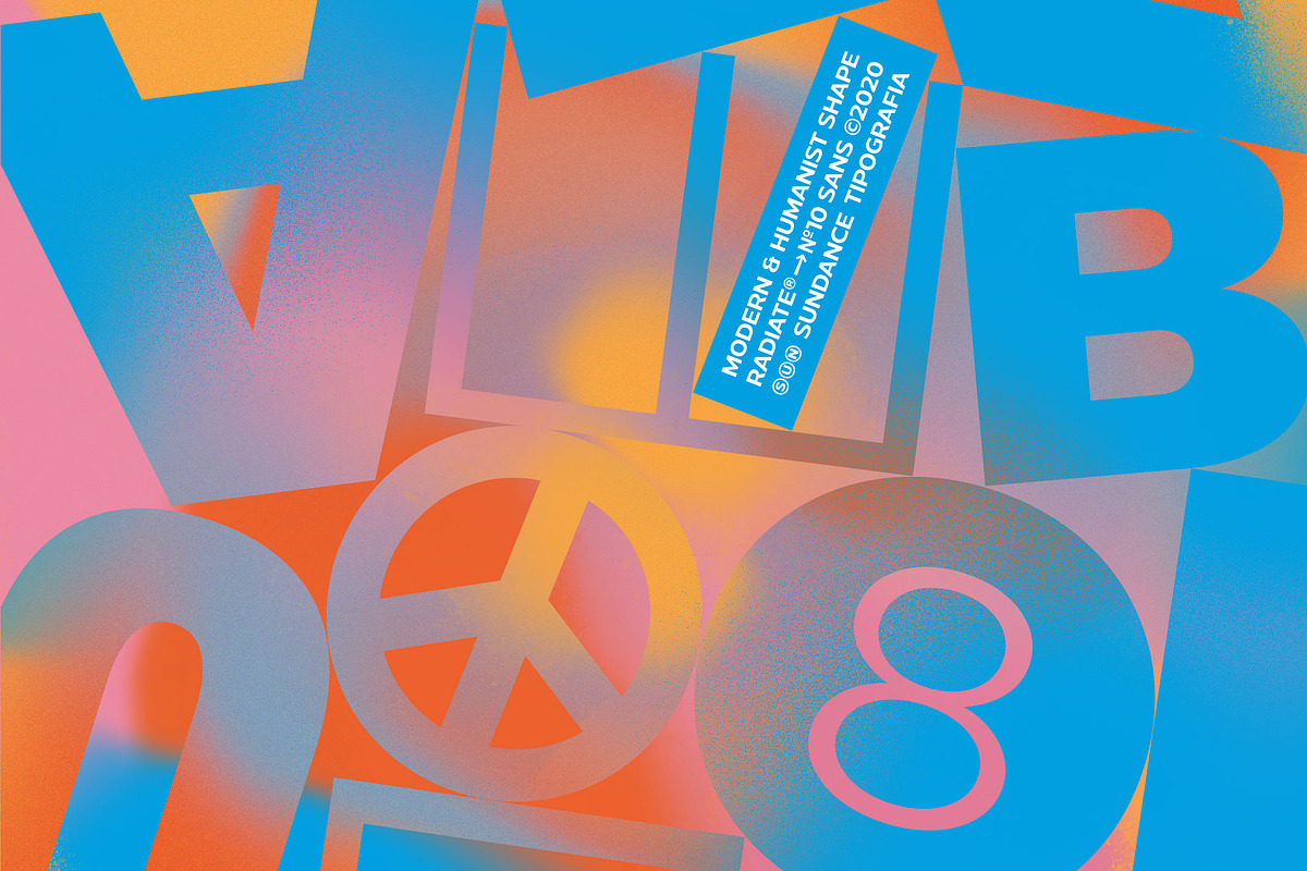 Radiate-Sans Font Family preview 2