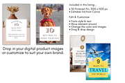 30 Pinterest Minimalist Blogger, a Social Media Template by wekreatif (Thumbnail 4 of 4)