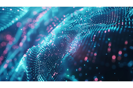 Blue and Pink Abstract Background, an Abstract Photo by CREATIVEDEF