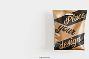 Paper bag brown color mockup bundles, a Packaging Mockup by Ambo Ampeng (Thumbnail 8 of 32)