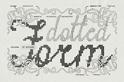 Dotted Ink Typeface, a Script Font by softulka (Thumbnail 2 of 6)