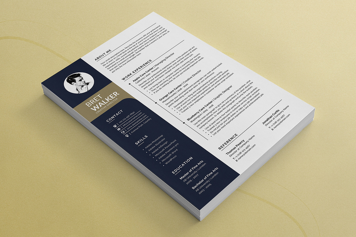 Modern Professional Resume Template