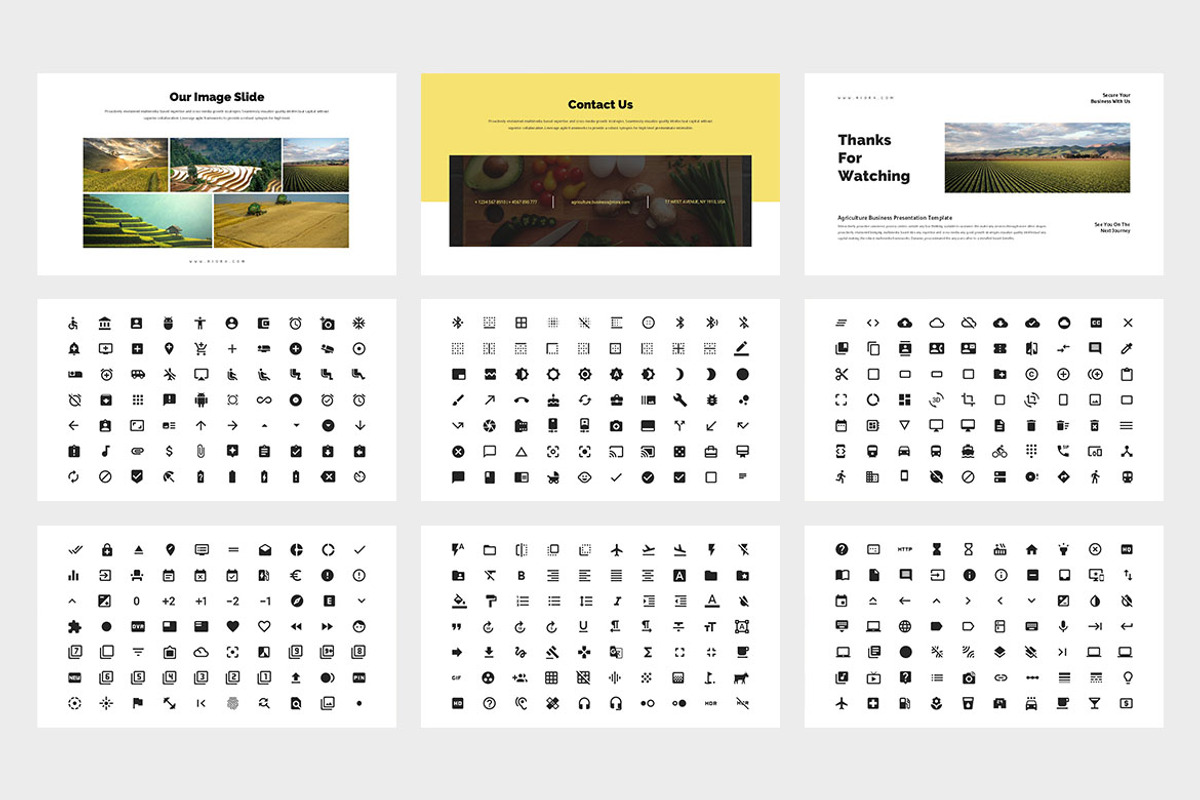 Riora : Agriculture Powerpoint, a Presentation Template by Punkl Camp (Photo 5 of 9)