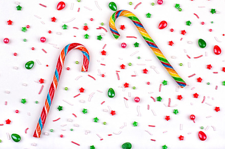 christmas candy background, a Holiday Photo by Photo for You