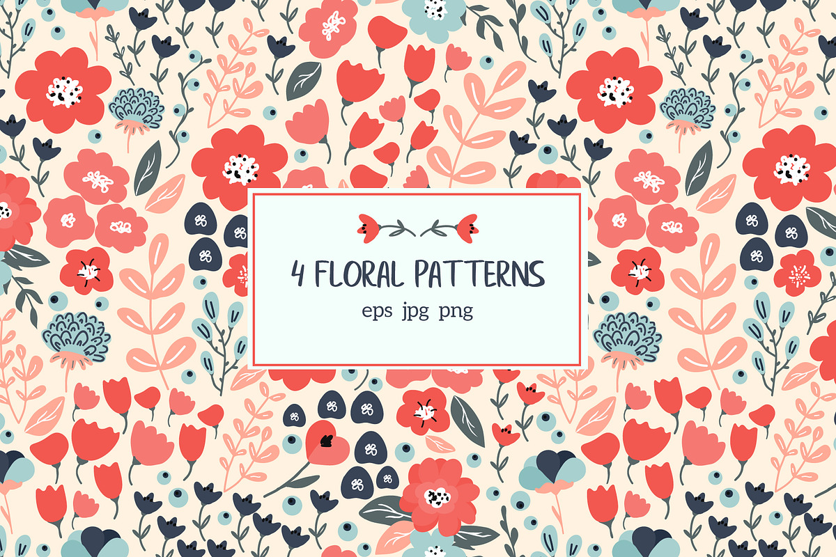 Graphic Bundle clipart & pattern, a Background Graphic by Cozy pattern shop (Photo 29 of 37)