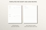 Digital Recipe Book for GoodNotes, a Templates & Theme by OrganizationOasisRo (Thumbnail 5 of 10)
