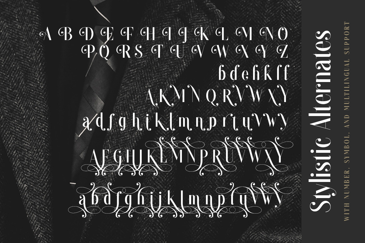 Dropgray - A Stylish Sans, a Sans Serif Font by Sarid Ezra (Photo 9 of 9)