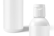 WHITE PLASTIC BOTTLE MOCKUP, a Mask Mockup by Moonlight Creative (Thumbnail 2 of 4)