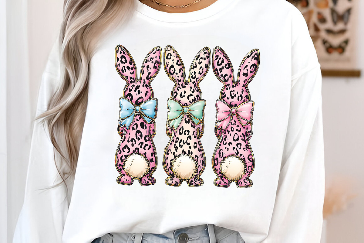 Bunny Coquette Bow PNG, Happy Easter, an Illustration by SinaCreation (Photo 3 of 7)